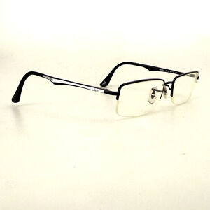 Ray-Ban Eyeglasses Frames Only mod. RB6212 2509 53[]17 Black Half Rim Rectangle